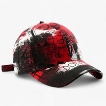 Matt | Stijlvolle Graffiti Snapback - Trendy en Comfortabel - Rode Baseball Pet Verstelbaar - Matt | Stijlvolle Graffiti Snapback - Trendy en Comfortabel - €25 - Pantinoshop