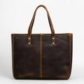 Torba typu tote damska - Vintage skórzana torba - Duża pojemność