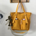 Borsa Combinata Impermeabile - Giallo