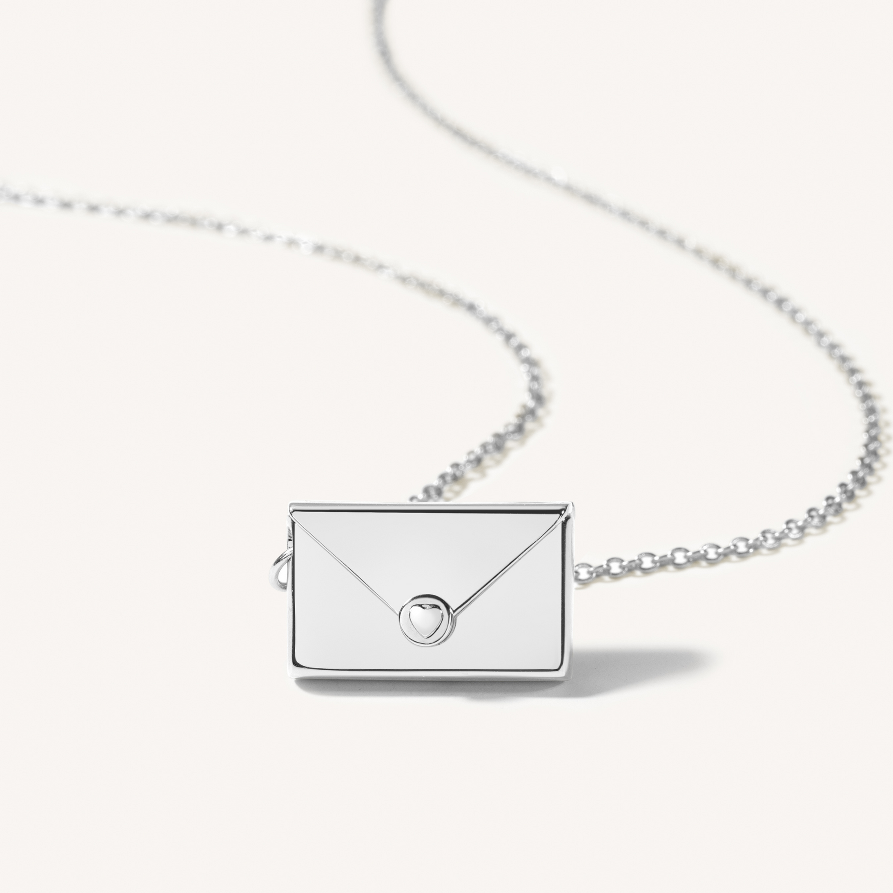 Love Letter Ketting - Zilver - - Pantino