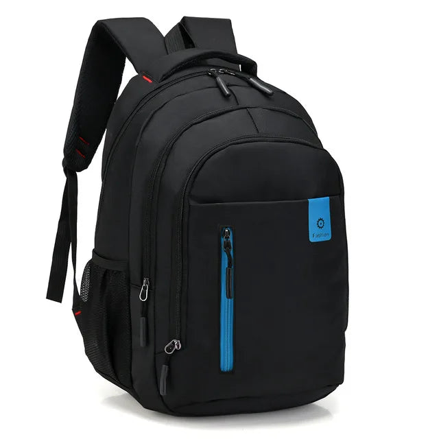 bags : UrbanHike | Moderne Oxford Waterdichte Rugzak voor Heren in Blauw-B van Pantino