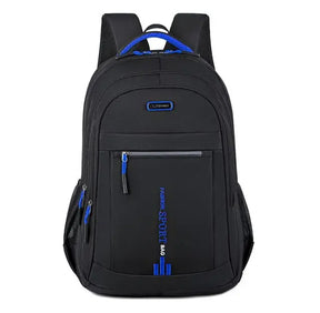 bags : UrbanHike | Moderne Oxford Waterdichte Rugzak voor Heren in Blauw-A van Pantino