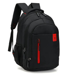 bags : UrbanHike | Moderne Oxford Waterdichte Rugzak voor Heren in Rood-B van Pantino