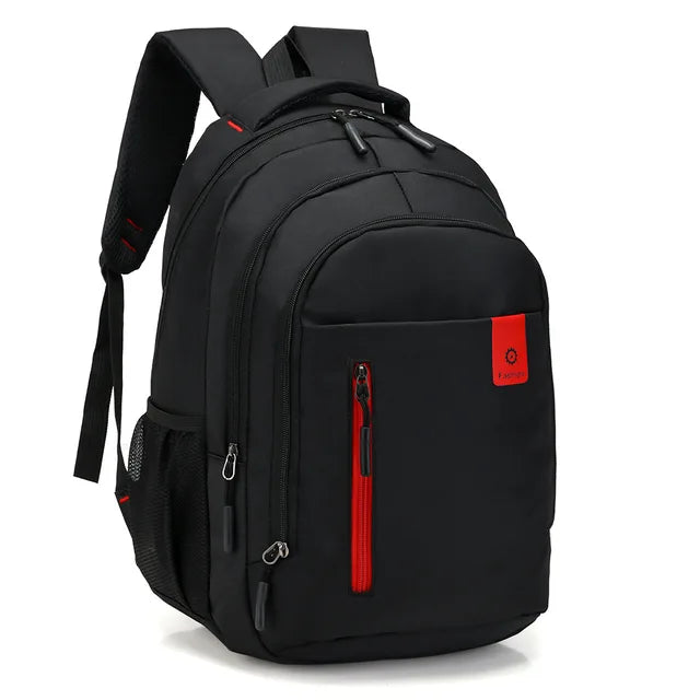bags : UrbanHike | Moderne Oxford Waterdichte Rugzak voor Heren in Rood-B van Pantino