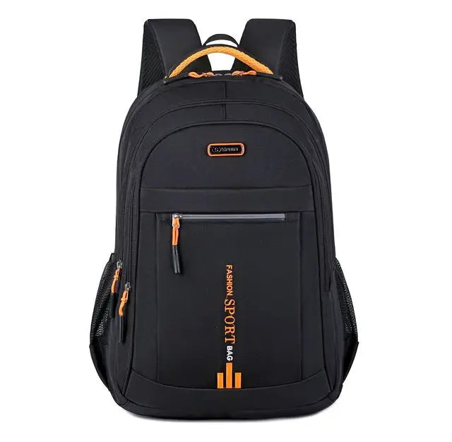 bags : UrbanHike | Moderne Oxford Waterdichte Rugzak voor Heren in Oranje-A van Pantino