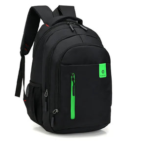bags : UrbanHike | Moderne Oxford Waterdichte Rugzak voor Heren in Groen-B van Pantino