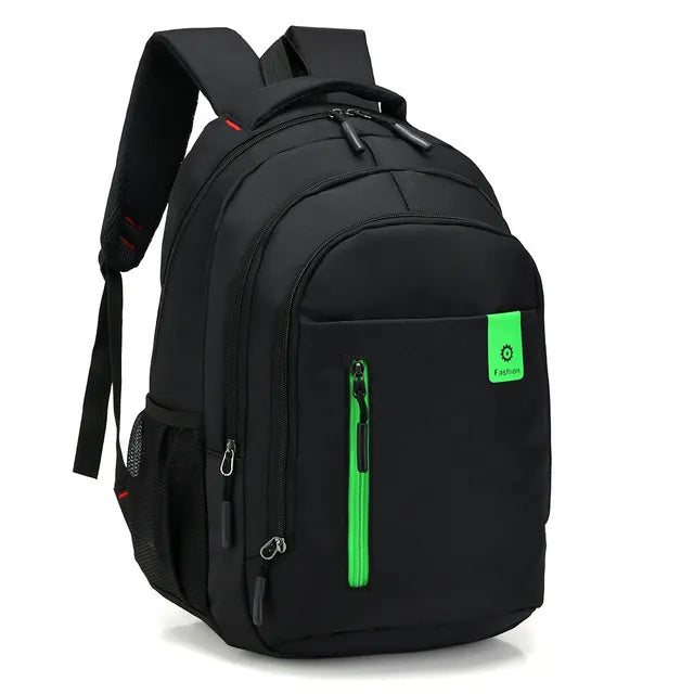 bags : UrbanHike | Moderne Oxford Waterdichte Rugzak voor Heren in Groen-B van Pantino