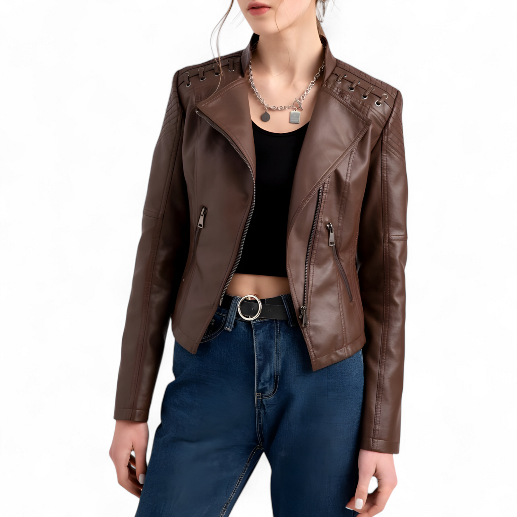 Herenjassen : Abileth | Casual Leren Jack in van Pantino