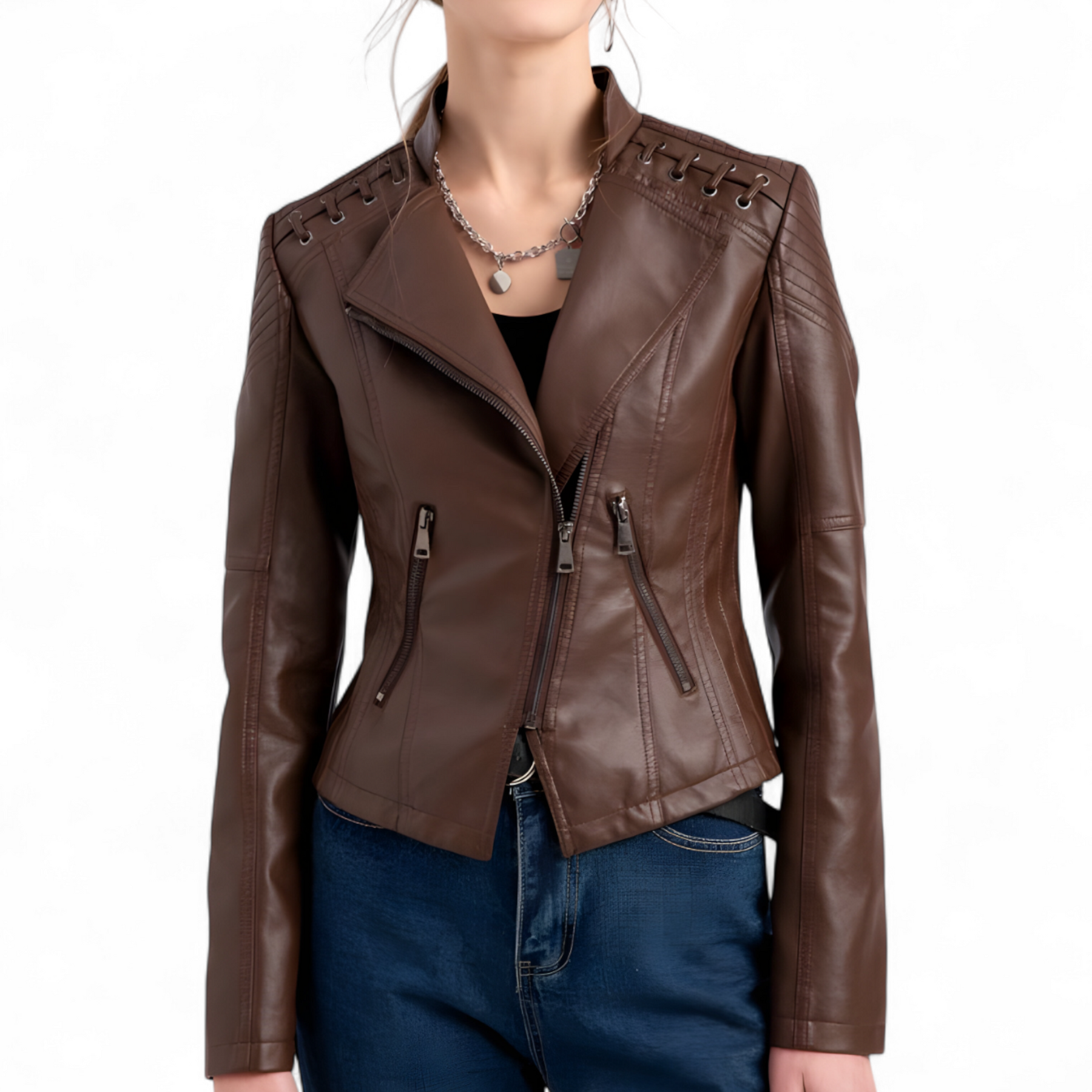 Herenjassen : Abileth | Casual Leren Jack in van Pantino