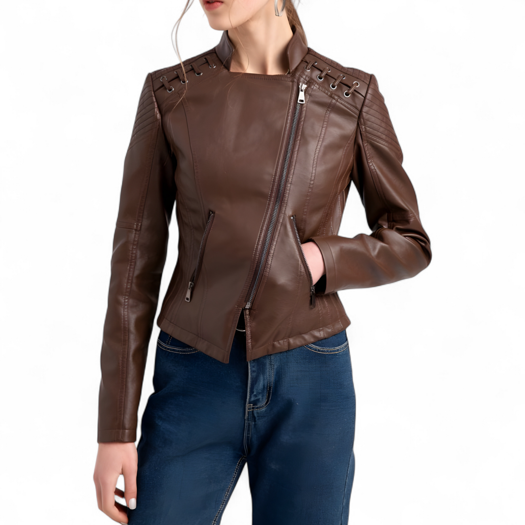 Herenjassen : Abileth | Casual Leren Jack in van Pantino