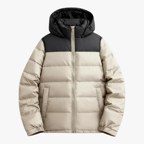 Jassen : Darren | Heren Winterjas voor Buitenactiviteiten in Grijs van Pantino