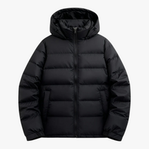 Jassen : Darren | Heren Winterjas voor Buitenactiviteiten in Zwart van Pantino