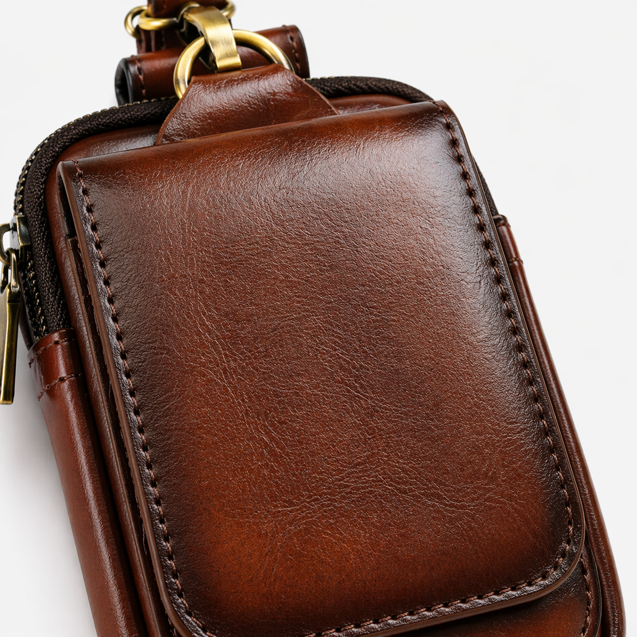 bags : Heuptas Heren - Herenheuptasje Echt Leder in van Pantino