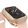 Funda de diamantes para Apple Watch - Oro rosado