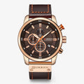 Orologio oro rosa nero - Orologio sportivo da polso