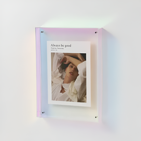 Transparante acryl fotoklem – Modern en minimalistisch design