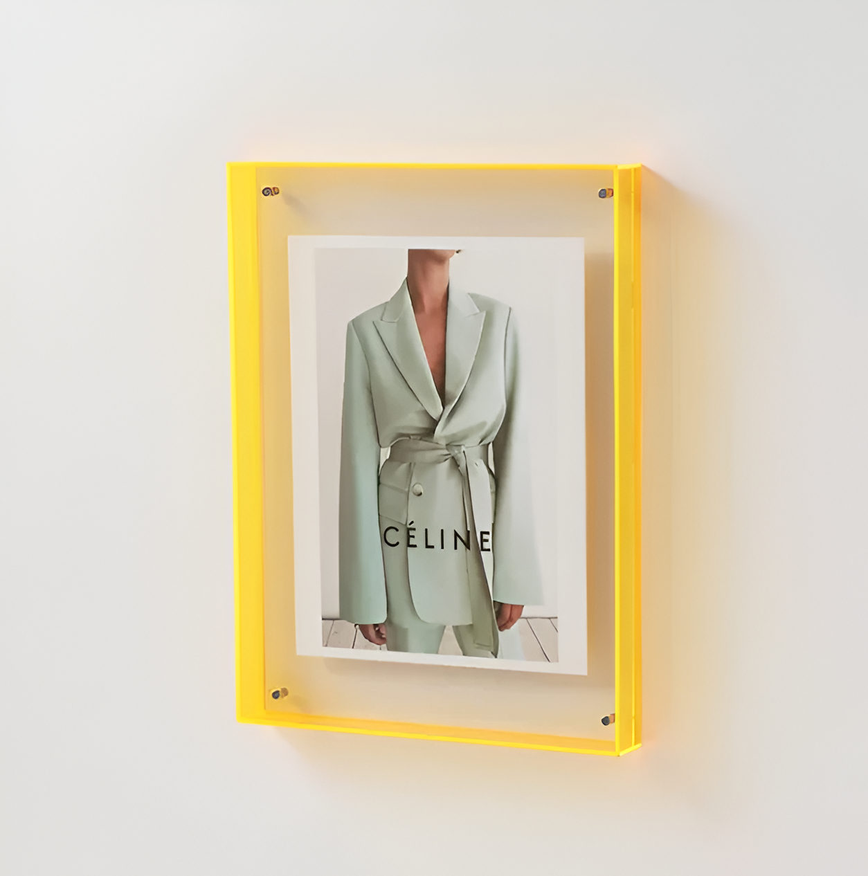 Transparante acryl fotoklem – Modern en minimalistisch design