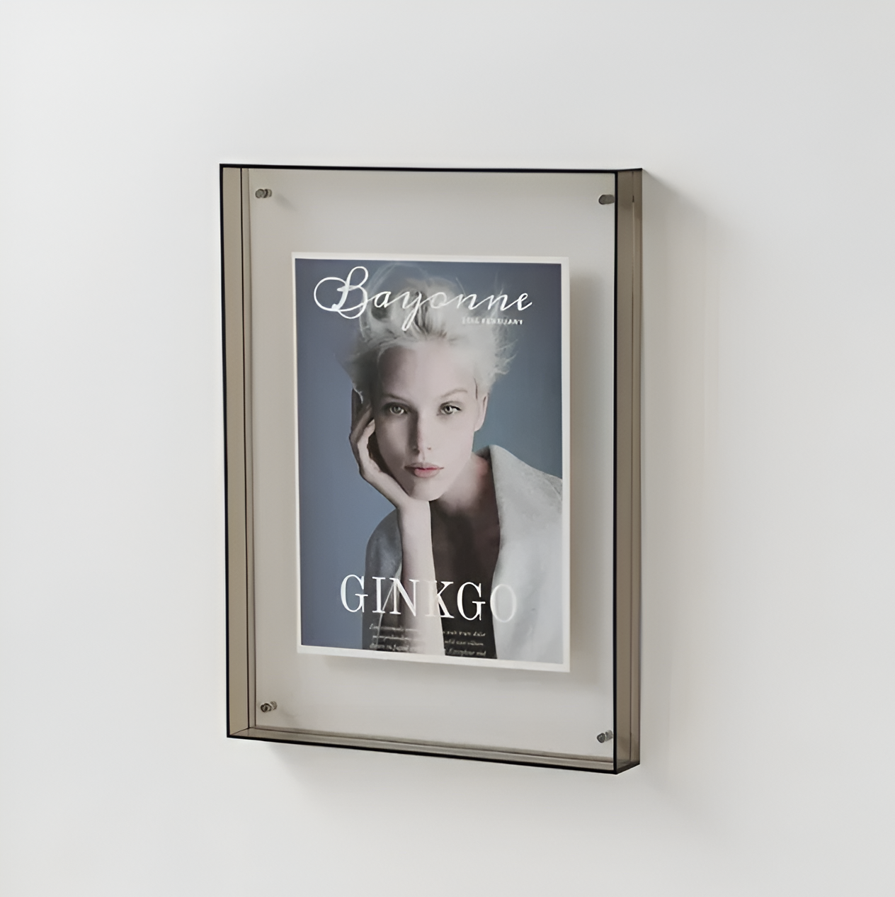 Transparante acryl fotoklem – Modern en minimalistisch design