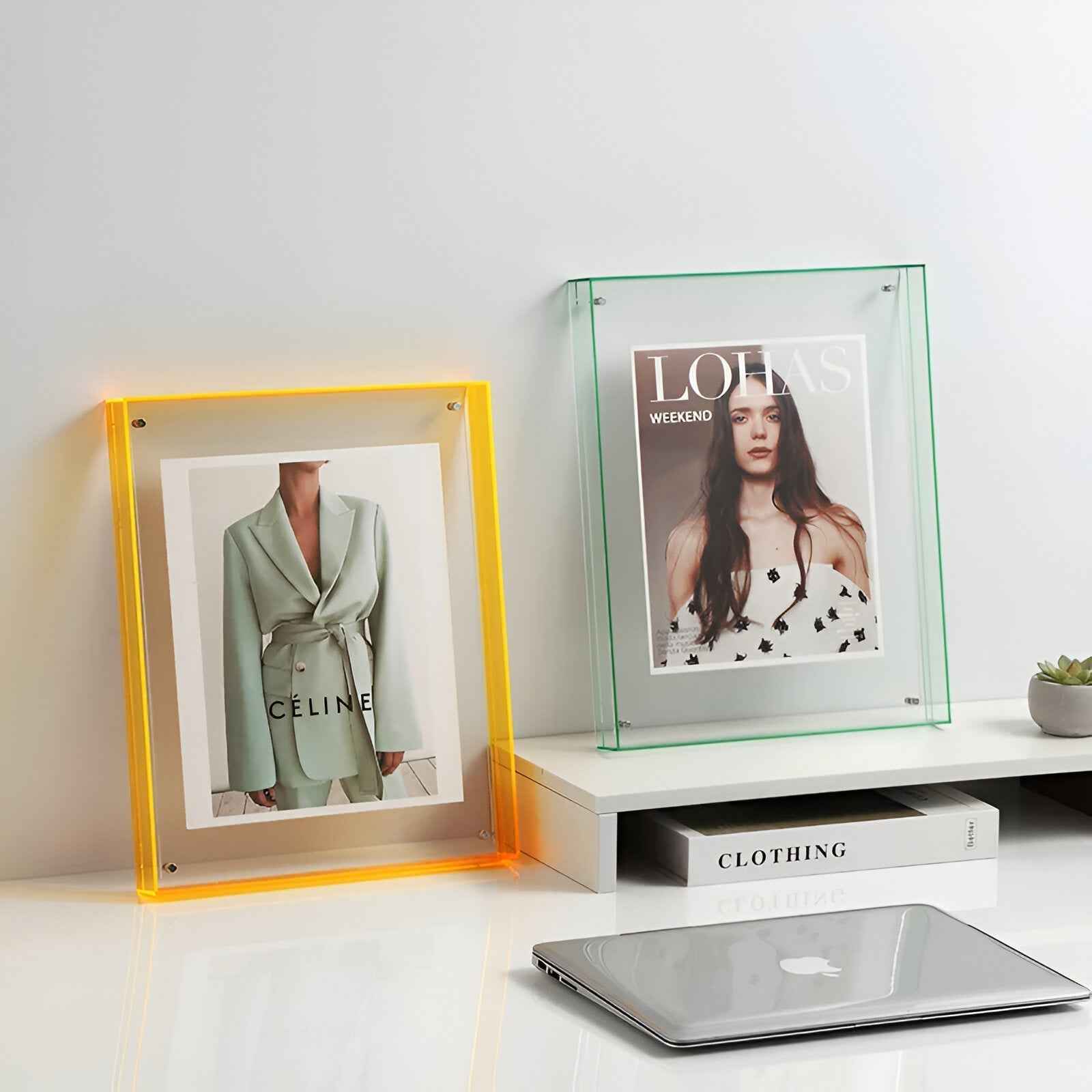 Transparante acryl fotoklem – Modern en minimalistisch design