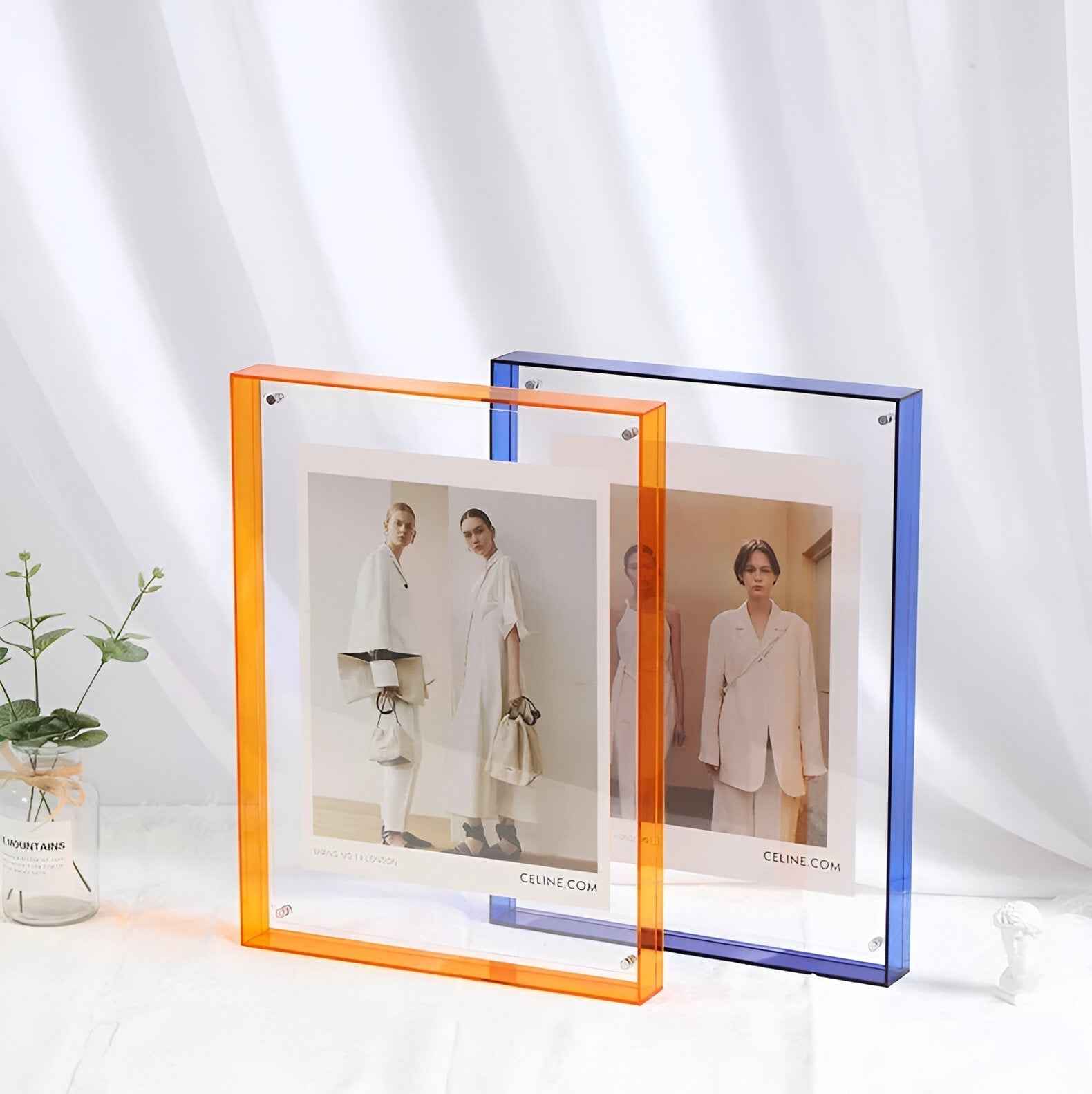 Transparante acryl fotoklem – Modern en minimalistisch design