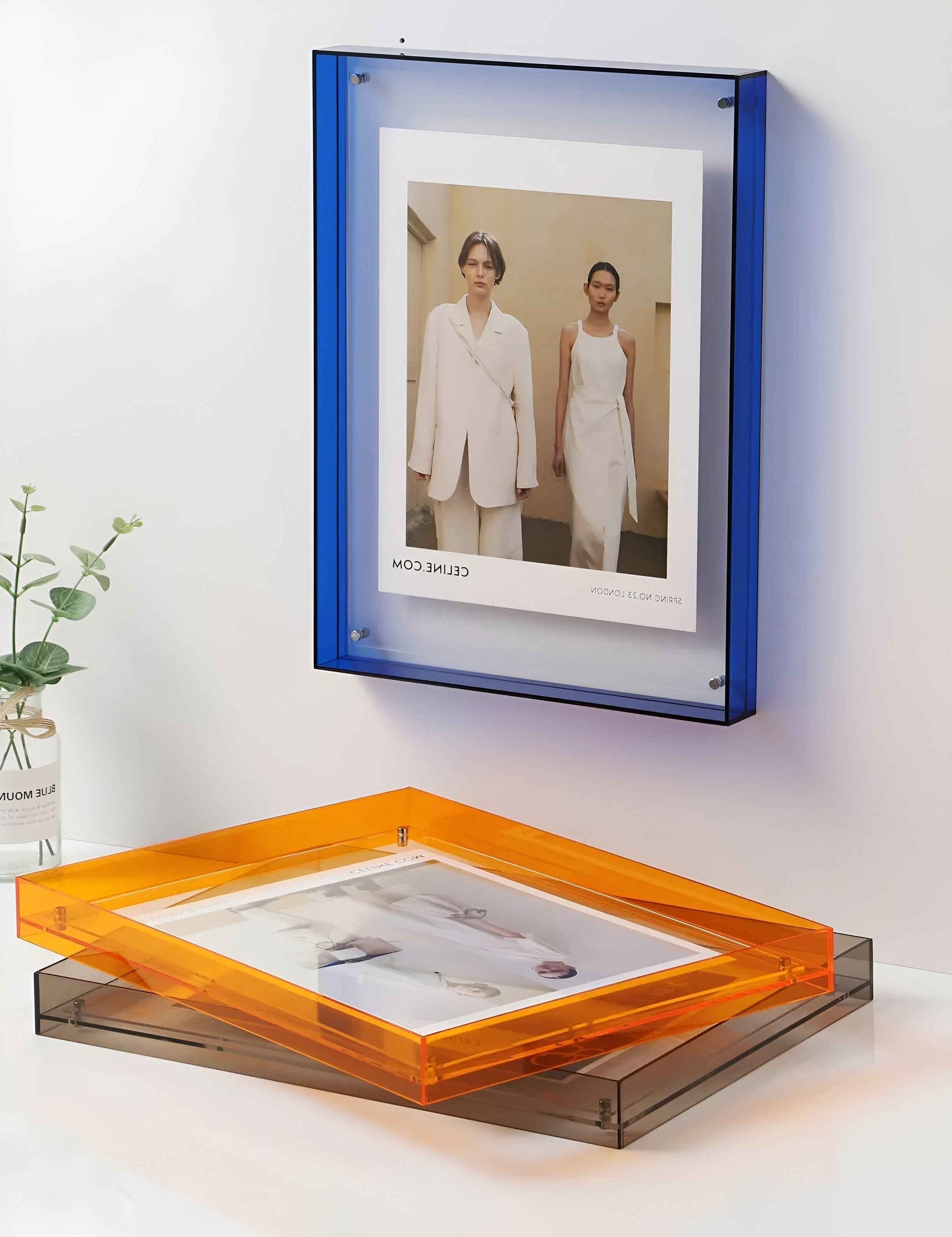 Transparante acryl fotoklem – Modern en minimalistisch design