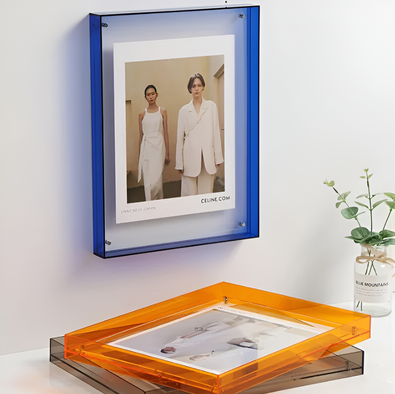 Transparante acryl fotoklem – Modern en minimalistisch design