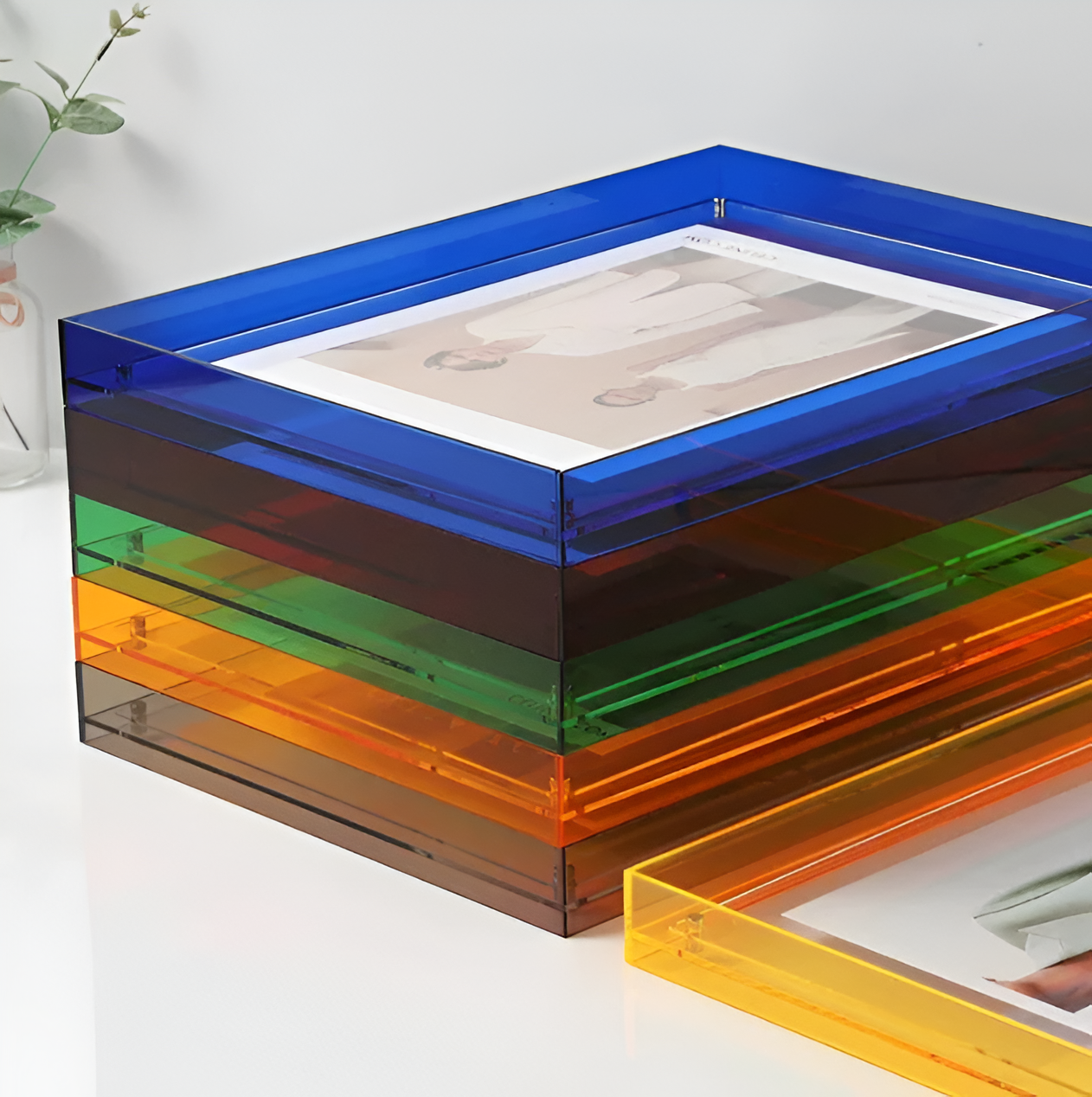 Transparante acryl fotoklem – Modern en minimalistisch design