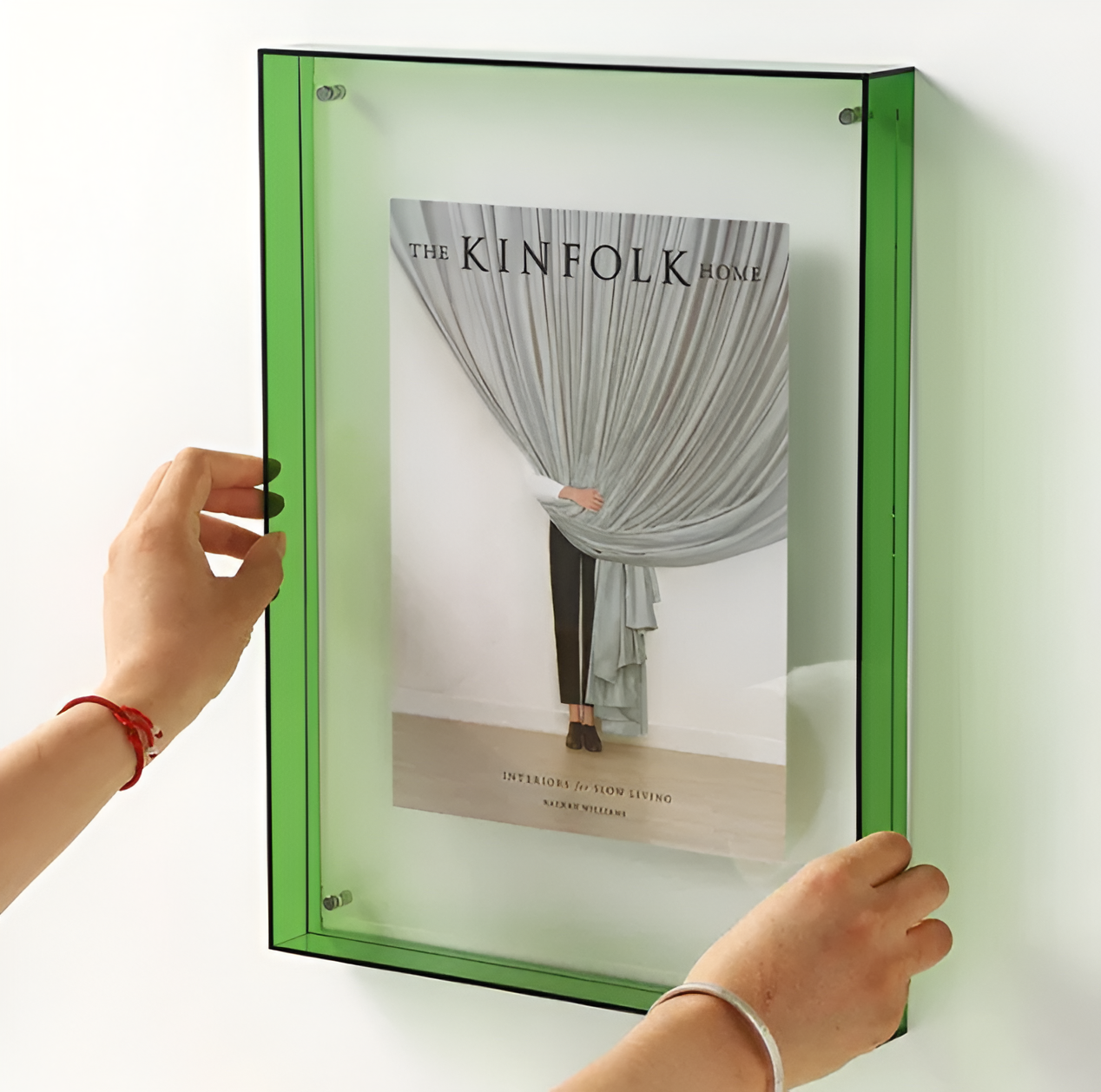 Transparante acryl fotoklem – Modern en minimalistisch design
