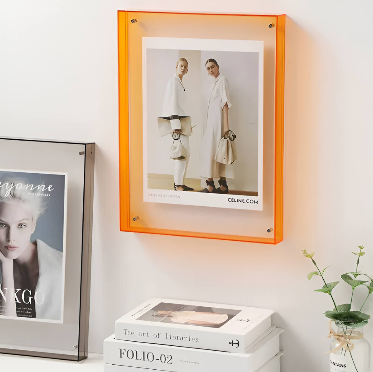 Transparante acryl fotoklem – Modern en minimalistisch design