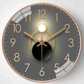 Stille Wandklok met Minimalistisch Design Kwarts