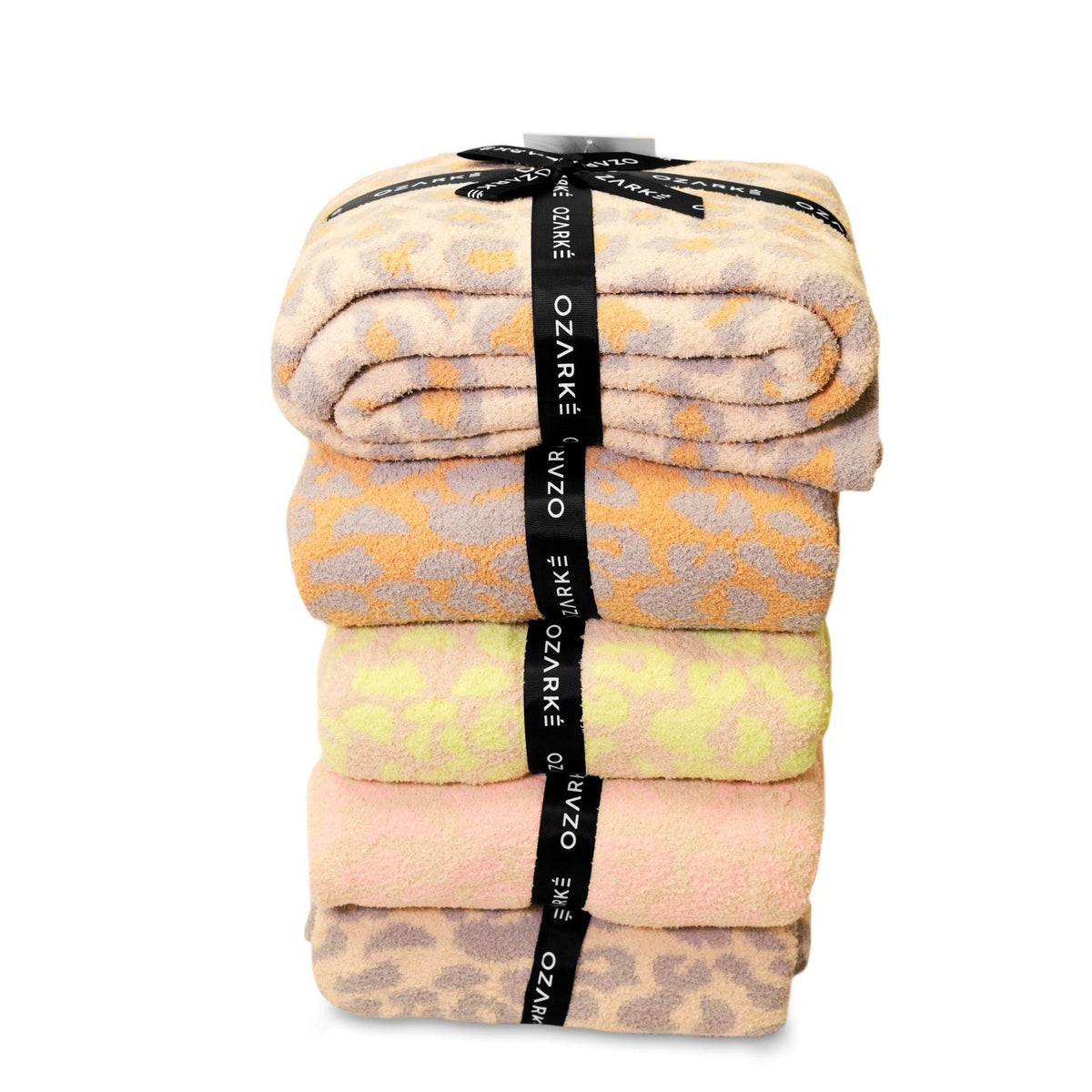 home & garden : Luxe Dierenprint Plaid | Premium Animal Print Woondeken - Verhoogt de Glamour in je Kamer met Luxe Textuur in Roze + Ivoor van Pantinoshop