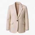 Vinterjakke med elegant design til kvinder - Beige