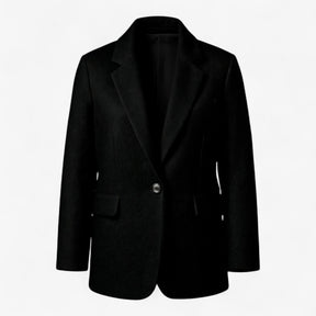 Women Tops : Idalia | Winterjas met elegant design in Zwart van Pantino