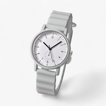 Watches : Jelly Watch – Stijlvol golfhorloge met siliconen band in Grijs van Pantino