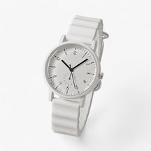 Watches : Jelly Watch – Stijlvol golfhorloge met siliconen band in Wit van Pantino