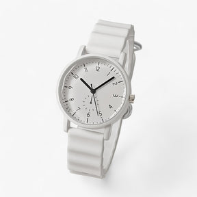 Watches : Jelly Watch – Stijlvol golfhorloge met siliconen band in Wit van Pantino