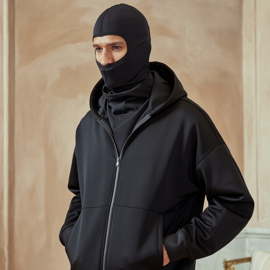 Jacket : Jessy | Fleece bivakmuts met volledige ritssluiting in van Pantino