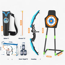 Boogschietsets : Zaido | Kinderen's Avontuurlijke Boog Set Outdoor Speelgoed in Blauw van Pantino