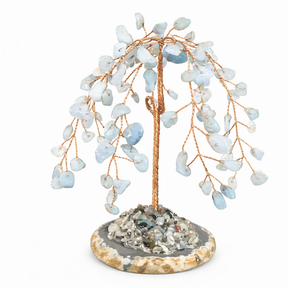 home & garden : Kristallen Boom des Levens Beeldje - Feng Shui Decoratie voor Bureau & Thuis in van Pantino