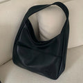 Bolso de mano para mujer negro - Bolso de mano de poliéster para mujer