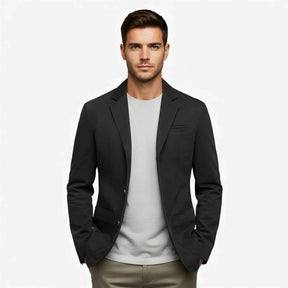 Herenjassen & -jacks : Ricardo | Lange Heren Jas van Ademend Katoen in van Pantino