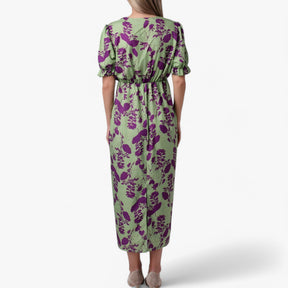 (Pinterest) Jurken : Amara | Lange Jurk Dames met Bloemenprint in van Pantino