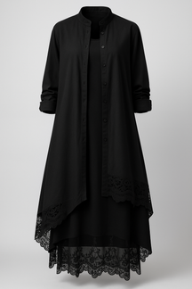 (Pinterest) Midi-jurken : Aurora | Lange Jurk Dames met Camisa voor Zomer in Wit van Pantino