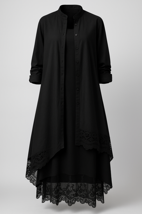 (Pinterest) Midi-jurken : Aurora | Lange Jurk Dames met Camisa voor Zomer in Wit van Pantino
