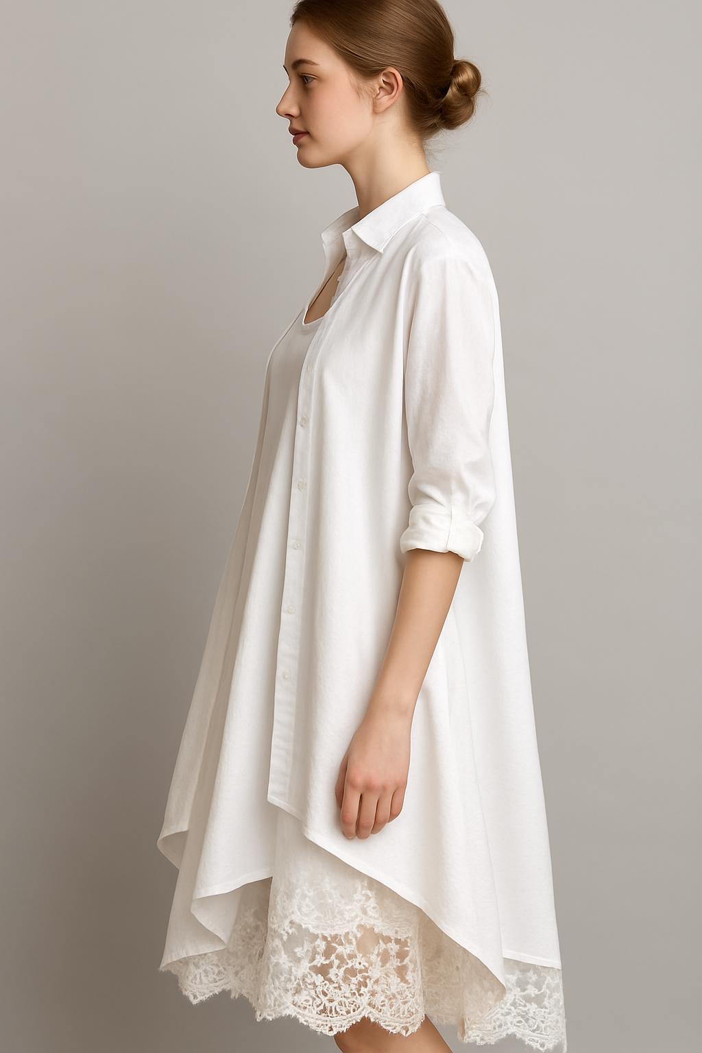 (Pinterest) Midi-jurken : Aurora | Lange Jurk Dames met Camisa voor Zomer in van Pantino