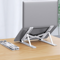 Soporte para Portátil - Soporte para Accesorios de Laptop - Plateado