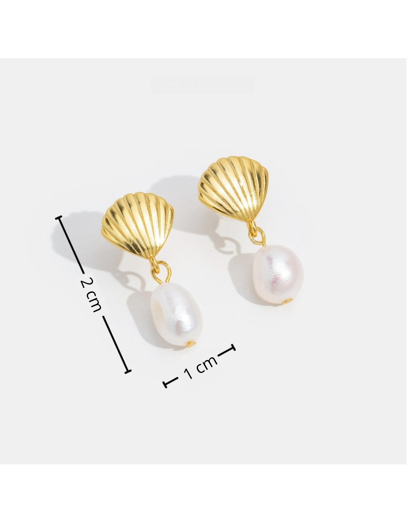 Leya Pearl Oorbellen - - Earrings - Pantino