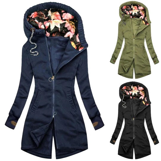 La Pèra Licht Grijze Lange winterjas Dames Puffer jas Dames - Maat M La Pèra Licht Grijze Lange winterjas Dames Puffer jas Dames - Maat M