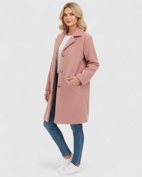 Clothes : Liliosa | Lange winterjas voor dames in wolmix in van Pantino