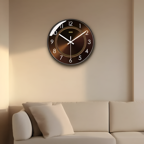 Wandklok Design van Glas Woonkameraccessoire